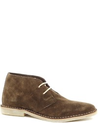 dunkelbraune Chukka-Stiefel aus Wildleder von Asos