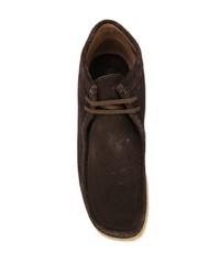 dunkelbraune Chukka-Stiefel aus Wildleder von Sebago