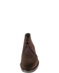 dunkelbraune Chukka-Stiefel aus Wildleder von Gant
