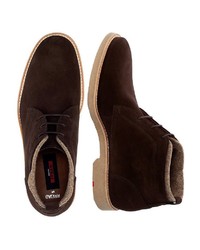 dunkelbraune Chukka-Stiefel aus Wildleder von Lloyd