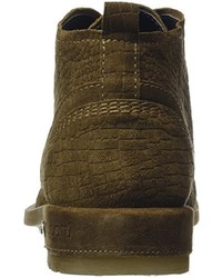 dunkelbraune Chukka-Stiefel von Bugatti