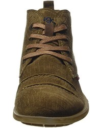 dunkelbraune Chukka-Stiefel von Bugatti