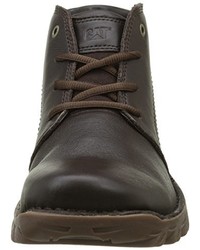 dunkelbraune Chukka-Stiefel von Caterpillar