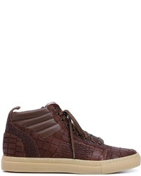 dunkelbraune Chukka-Stiefel von Del Toro Shoes