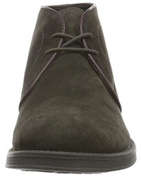 dunkelbraune Chukka-Stiefel von Geox