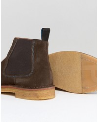 dunkelbraune Chukka-Stiefel von Paul Smith