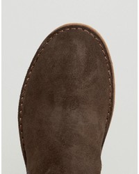 dunkelbraune Chukka-Stiefel von Paul Smith