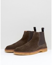 dunkelbraune Chukka-Stiefel von Paul Smith