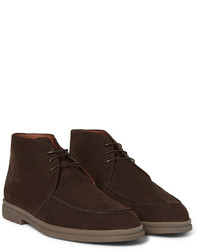 dunkelbraune Chukka-Stiefel von Loro Piana