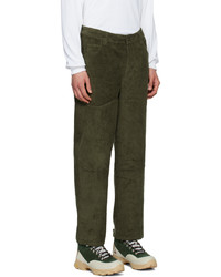 dunkelbraune Cord Chinohose von Dime