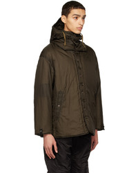 dunkelbraune Daunenjacke von Engineered Garments