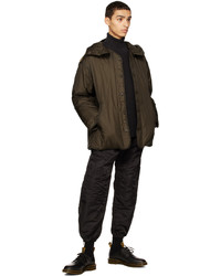 dunkelbraune Daunenjacke von Engineered Garments