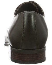 dunkelbraune Derby Schuhe von Belmondo