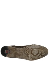 dunkelbraune Derby Schuhe von Bugatti