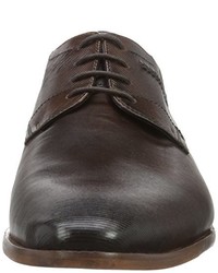 dunkelbraune Derby Schuhe von Daniel Hechter