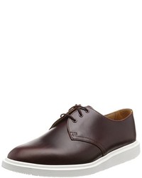 dunkelbraune Derby Schuhe von Dr. Martens