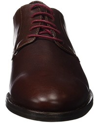 dunkelbraune Derby Schuhe von El Ganso