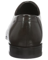 dunkelbraune Derby Schuhe von Hugo