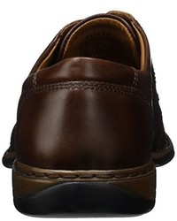 dunkelbraune Derby Schuhe von Josef Seibel