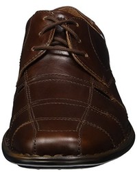 dunkelbraune Derby Schuhe von Josef Seibel