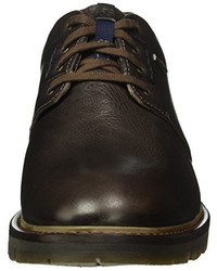 dunkelbraune Derby Schuhe von Josef Seibel