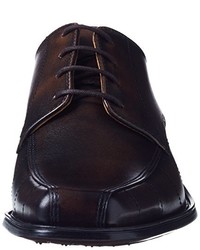 dunkelbraune Derby Schuhe von Lloyd