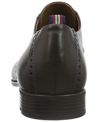 dunkelbraune Derby Schuhe von Lloyd