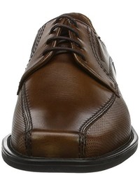 dunkelbraune Derby Schuhe von Lloyd