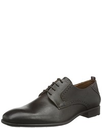 dunkelbraune Derby Schuhe von Lloyd