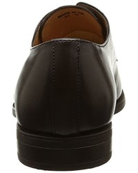 dunkelbraune Derby Schuhe von Pellet