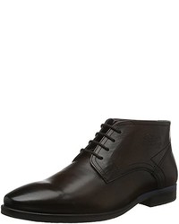 dunkelbraune Derby Schuhe von s.Oliver