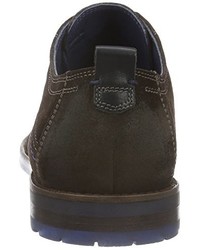 dunkelbraune Derby Schuhe von Sioux