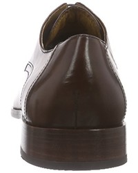 dunkelbraune Derby Schuhe von Sioux