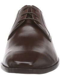 dunkelbraune Derby Schuhe von Sioux