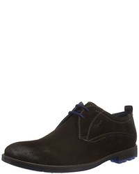 dunkelbraune Derby Schuhe von Sioux