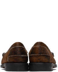 dunkelbraune Gummi Slipper von Sebago