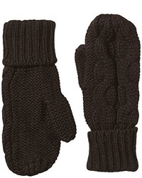 dunkelbraune Handschuhe von Blaumax