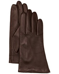 dunkelbraune Handschuhe von Dents