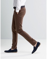 dunkelbraune Hose von Asos