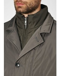 dunkelbraune Jacke mit einer Kentkragen und Knöpfen von S4 JACKETS