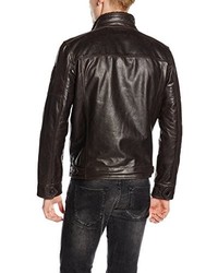 dunkelbraune Jacke von Strellson Premium