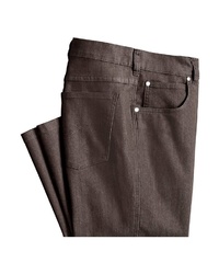 dunkelbraune Jeans von CLASSIC BASICS