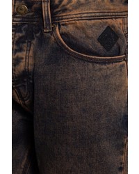 dunkelbraune Jeans von KINGKEROSIN