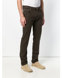 dunkelbraune Jeans von Jacob Cohen