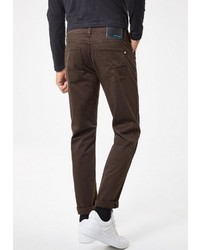 dunkelbraune Jeans von Pierre Cardin