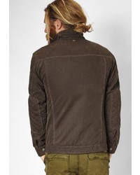 dunkelbraune Jeansjacke von NAGANO