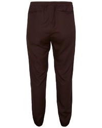 dunkelbraune Karottenhose von Junarose