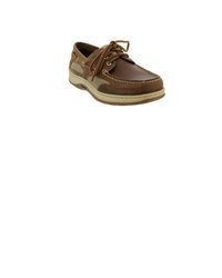 dunkelbraune Leder Bootsschuhe von Sebago