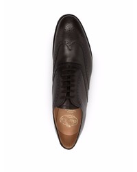 dunkelbraune Leder Brogues von Church's