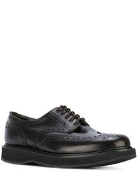 dunkelbraune Leder Brogues von Church's